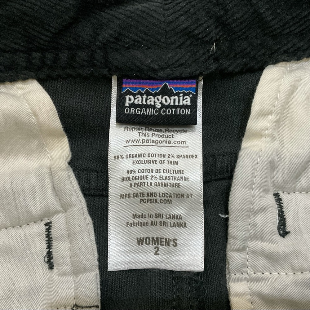 Patagonia Corduroy Organic Cotton Green Skirt 2 - Picture 10 of 11